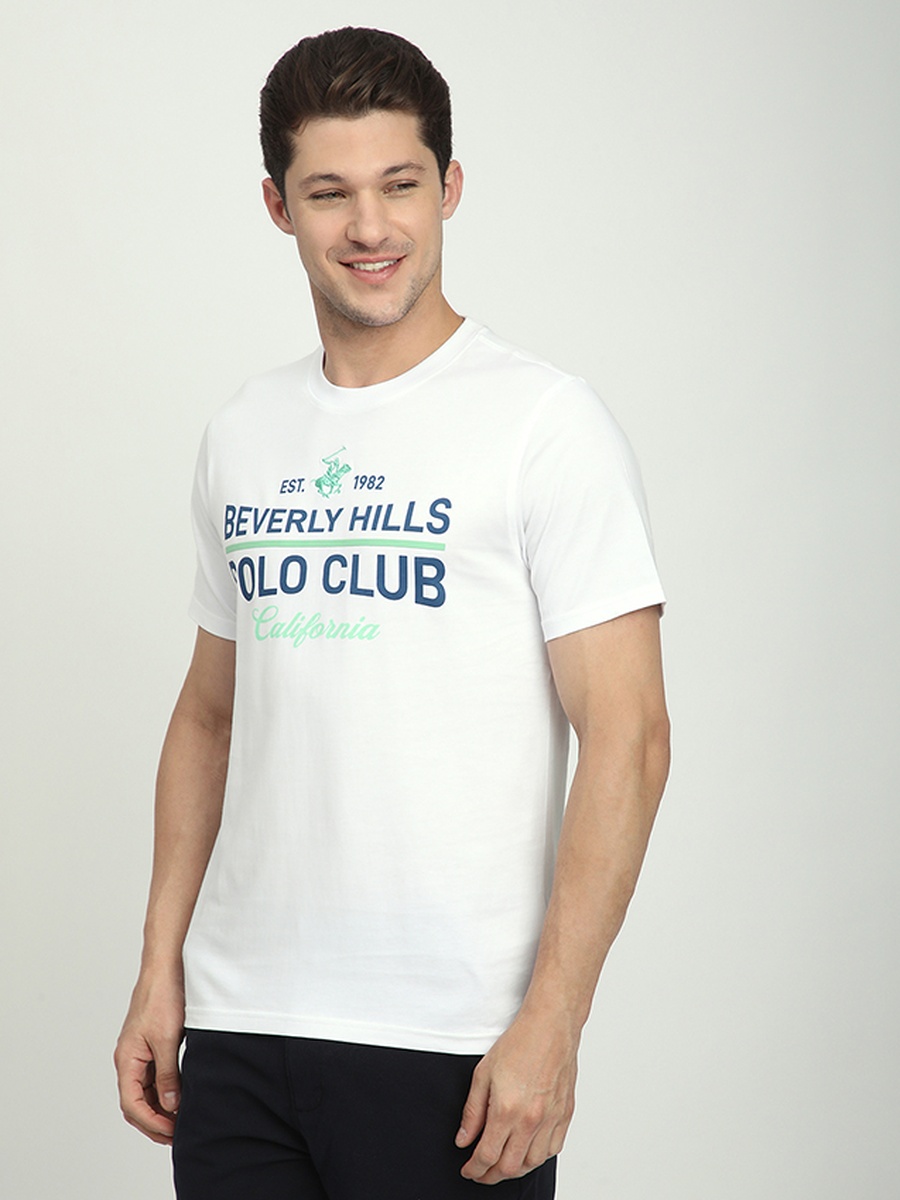 White Round Neck T-Shirt