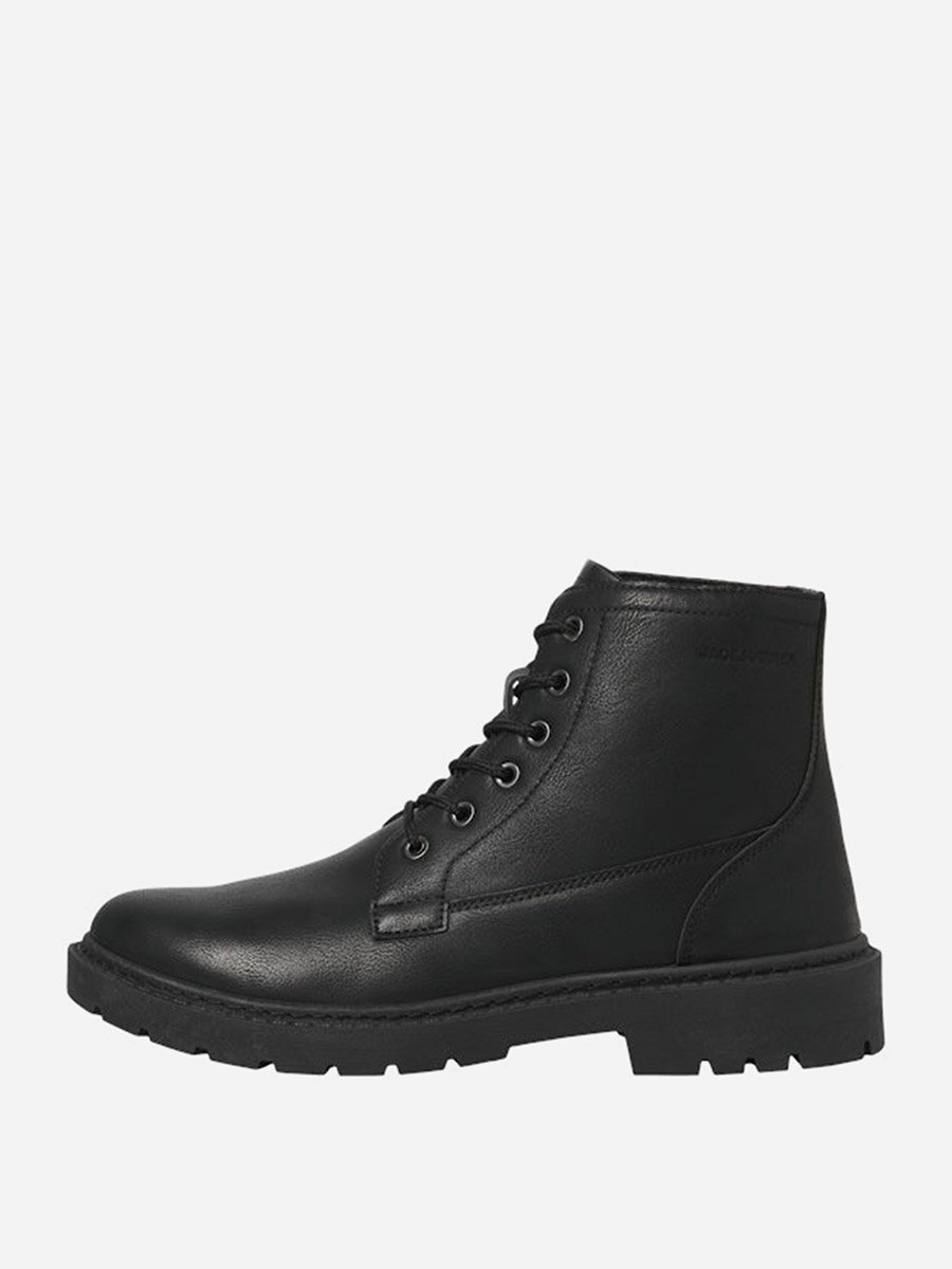 High-Top Lace Up Boots