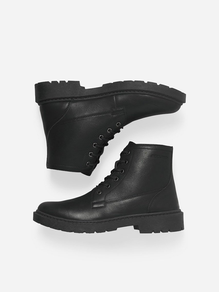 High-Top Lace Up Boots