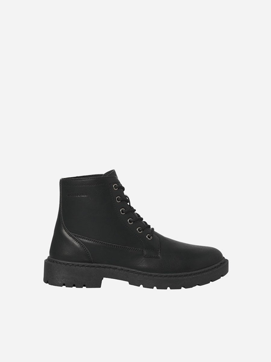 High-Top Lace Up Boots
