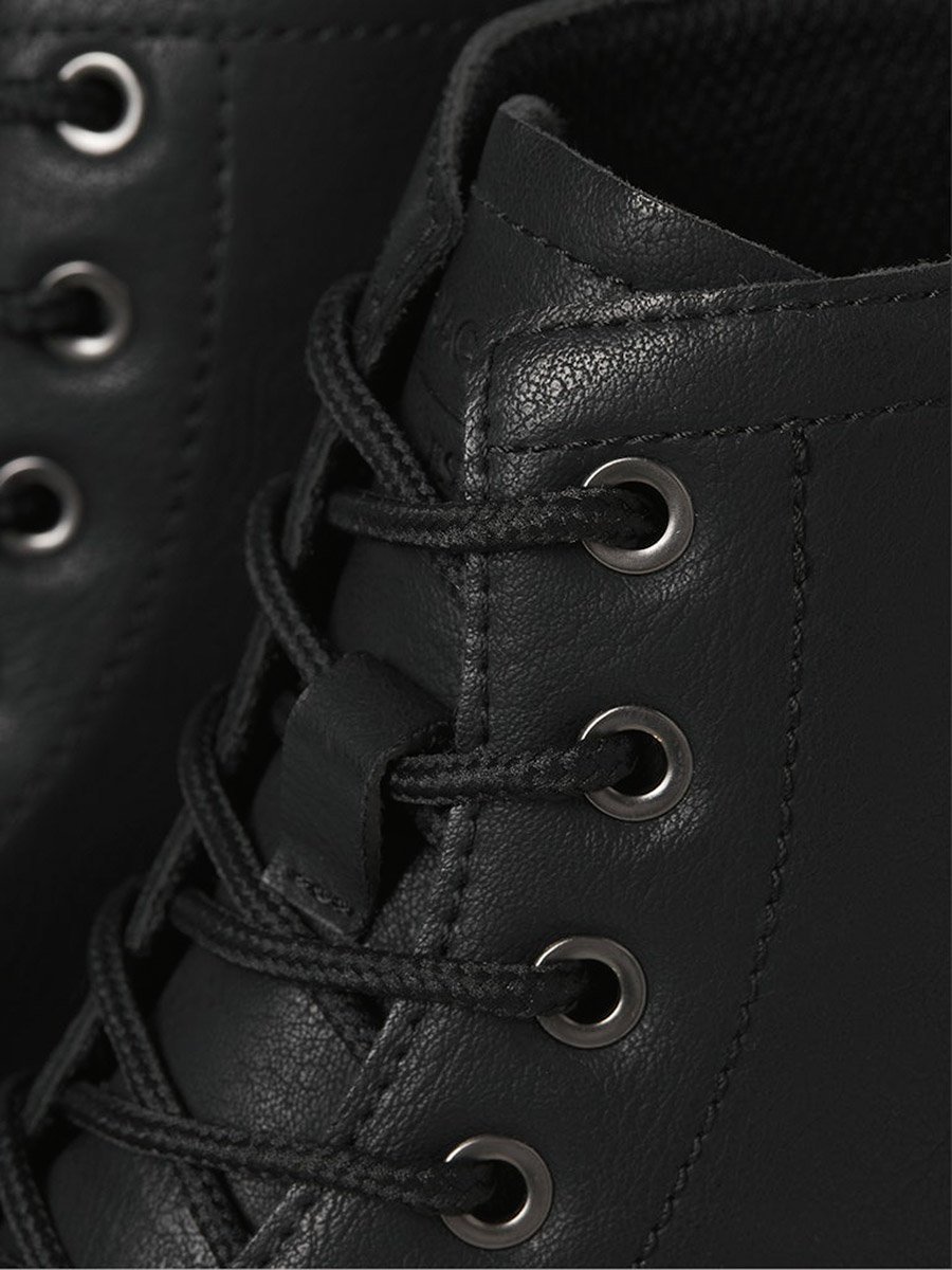 High-Top Lace Up Boots