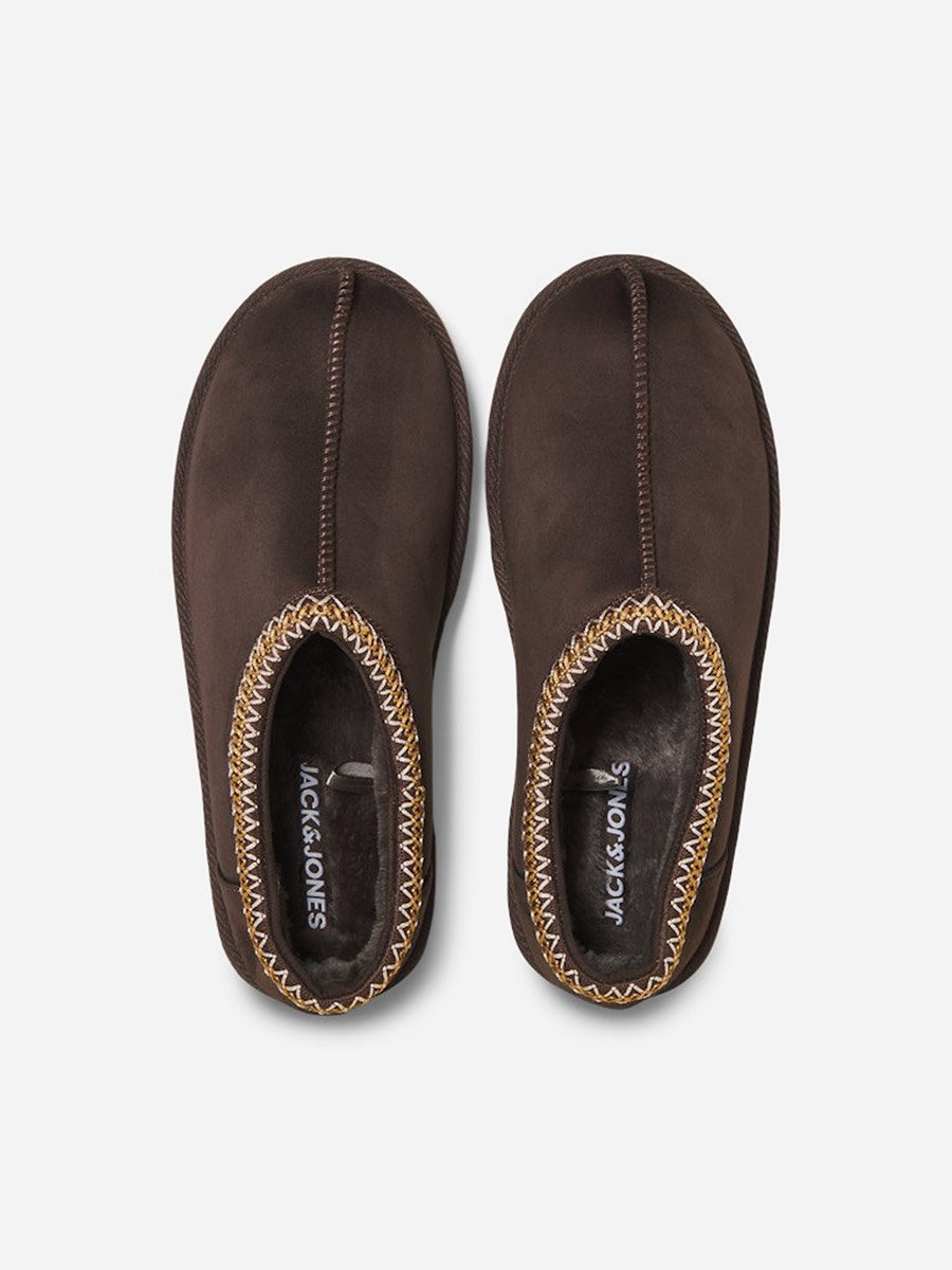 Stitch Detail Slip On Mules