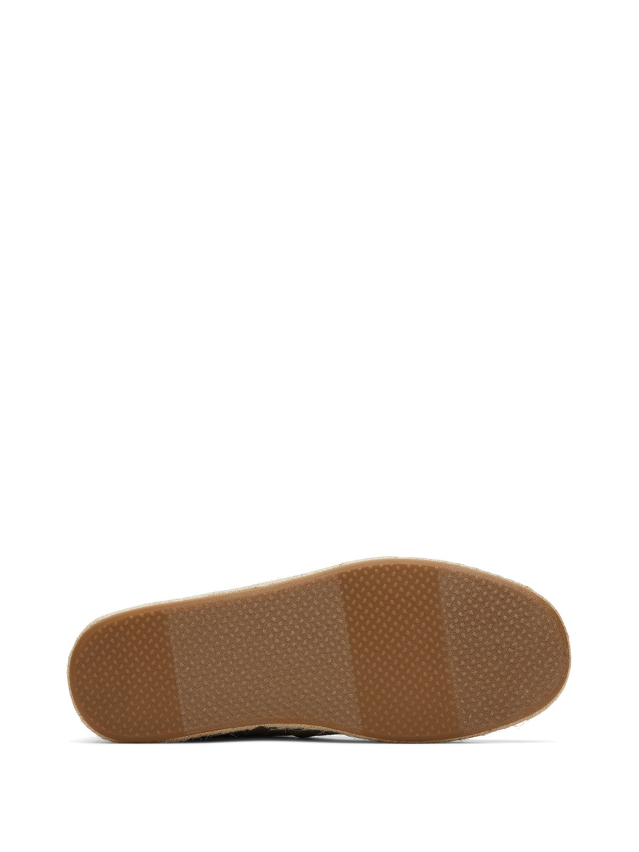 Men Grey Espadrille Slip-On Shoes