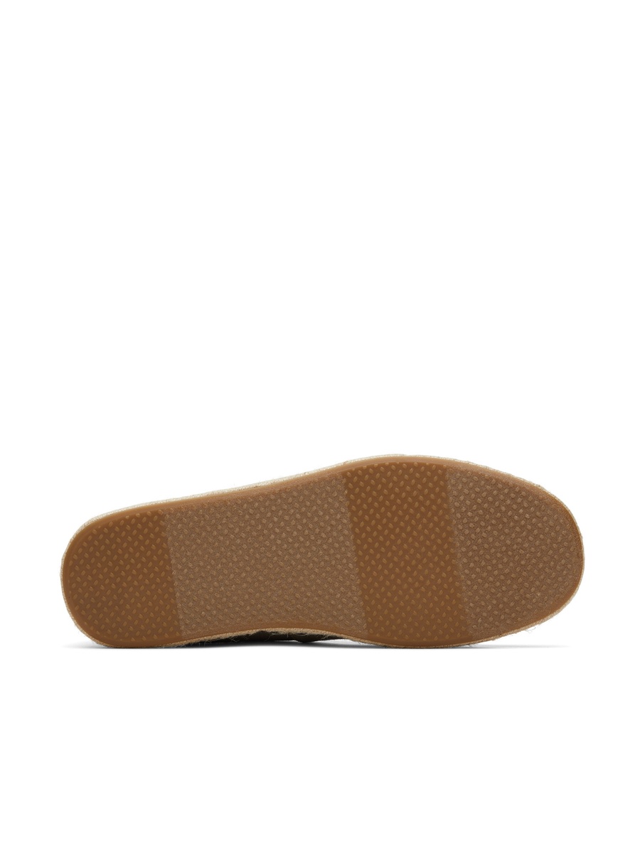 Men Grey Espadrille Slip-On Shoes