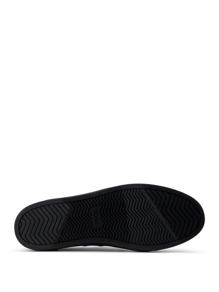 Black Plain Slip-On Shoes