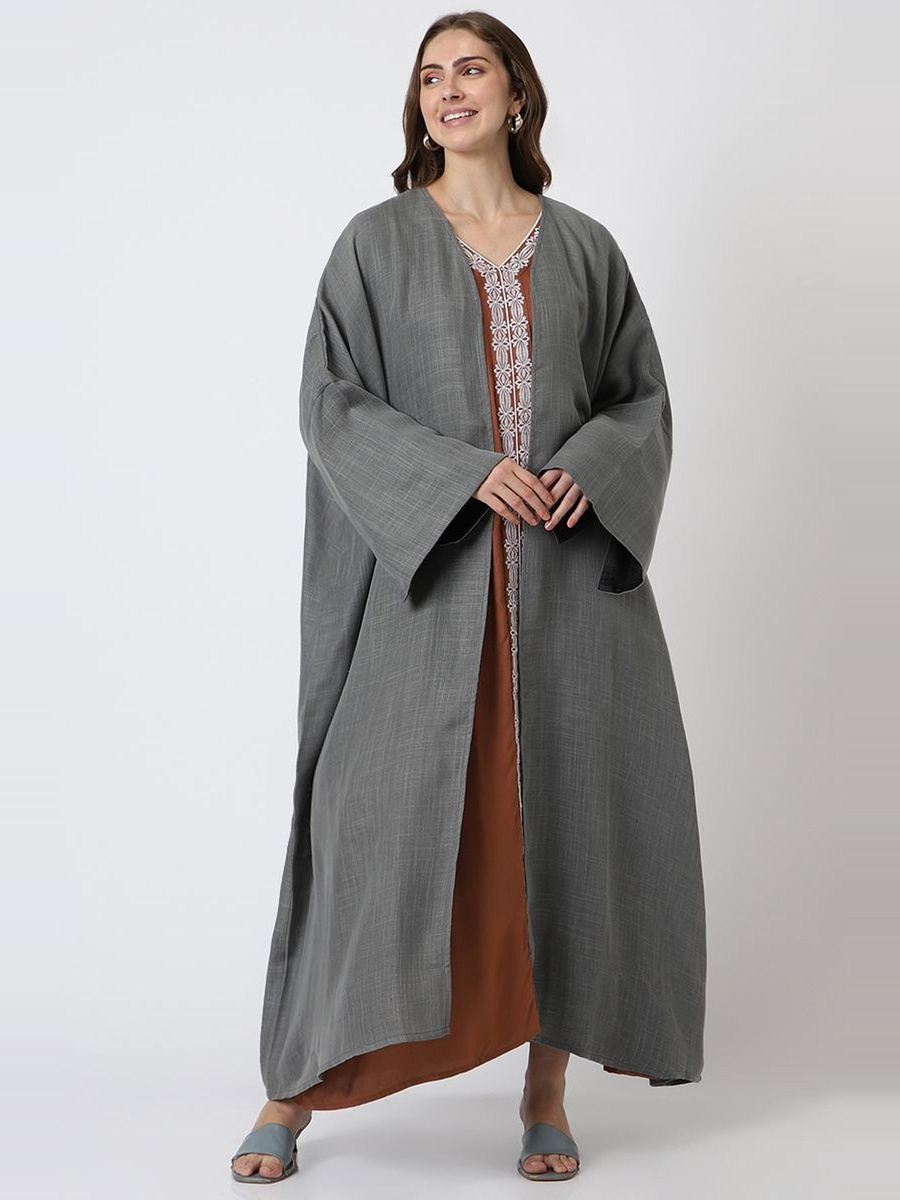 Solid Abaya