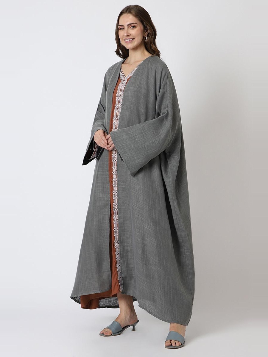 Solid Abaya