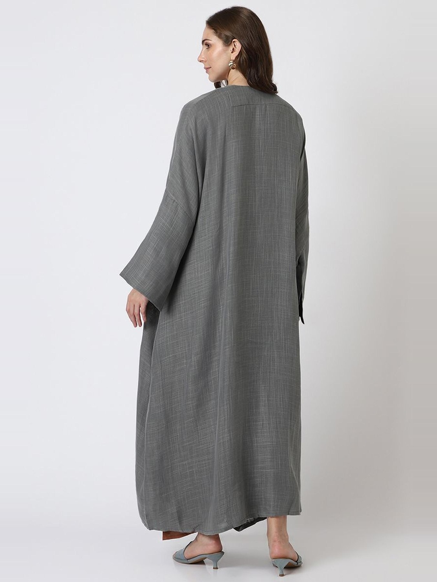 Solid Abaya