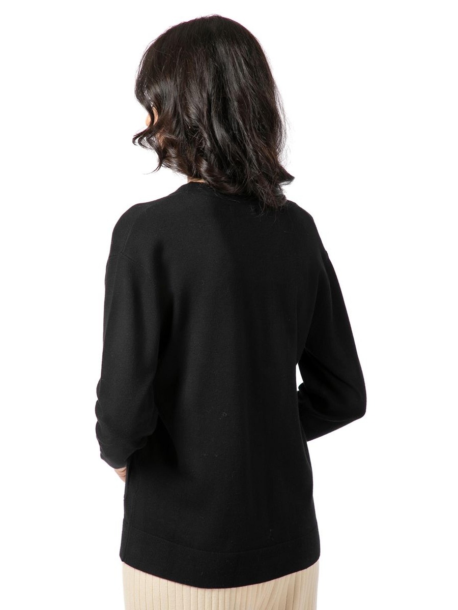 Solid Colored Knitted Cardigan