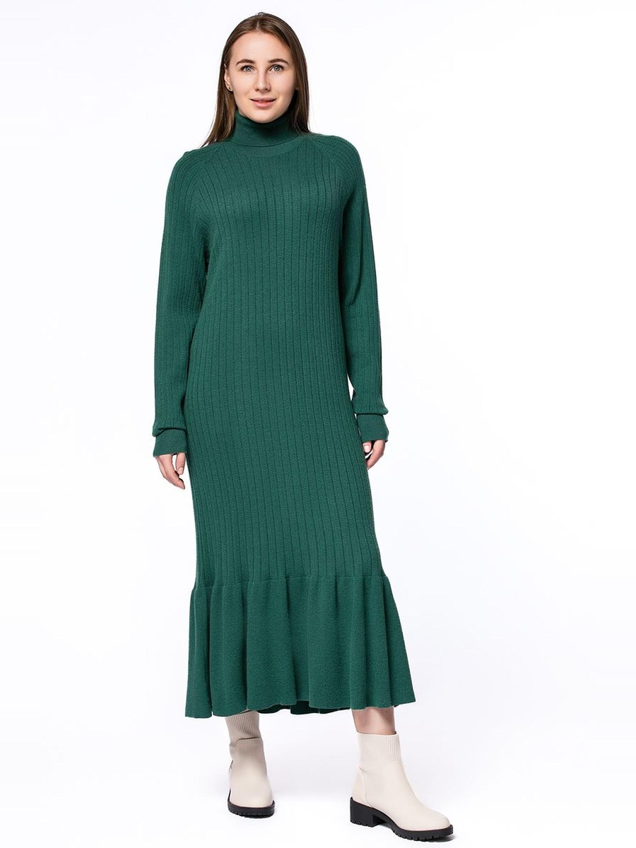 Ribbed Knitted Dress