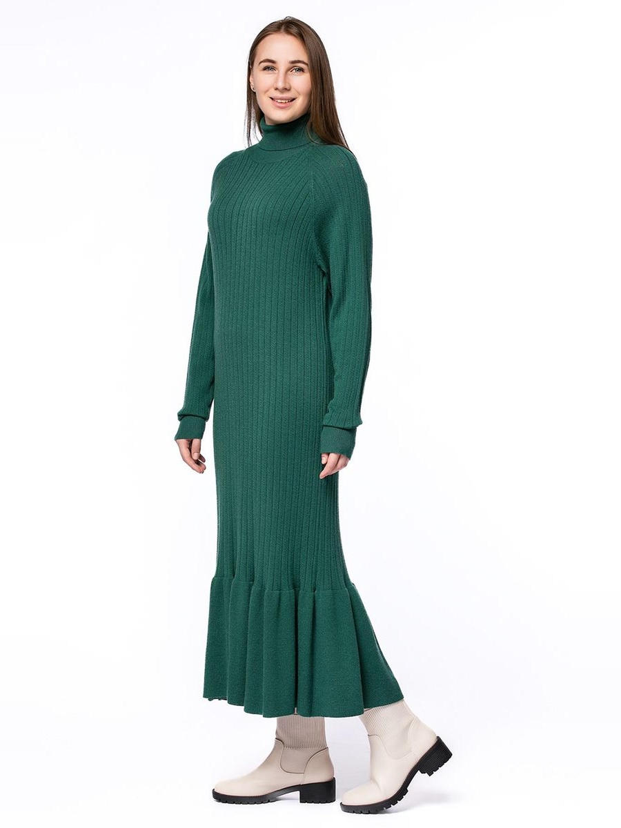 Ribbed Knitted Dress