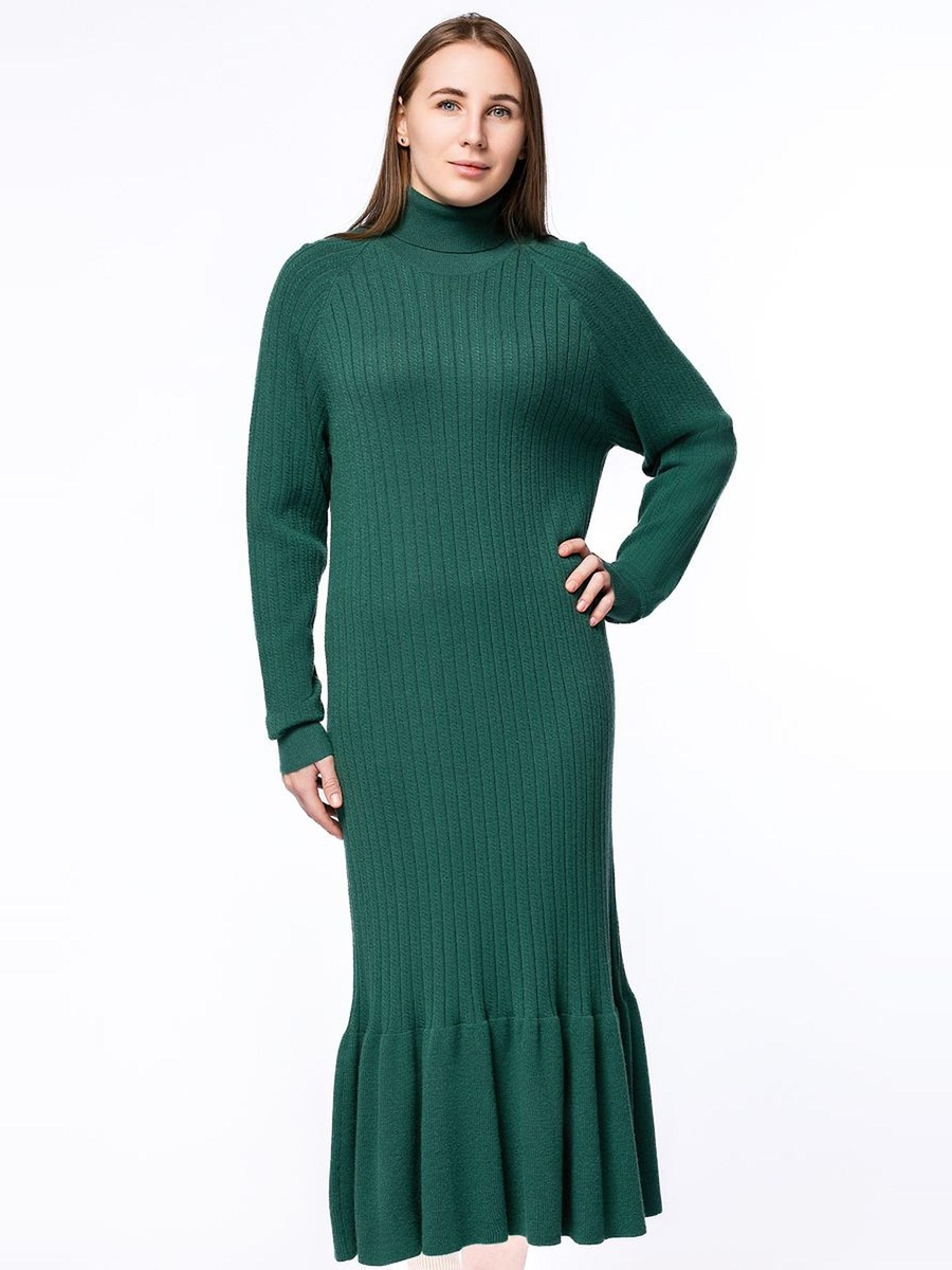 Ribbed Knitted Dress