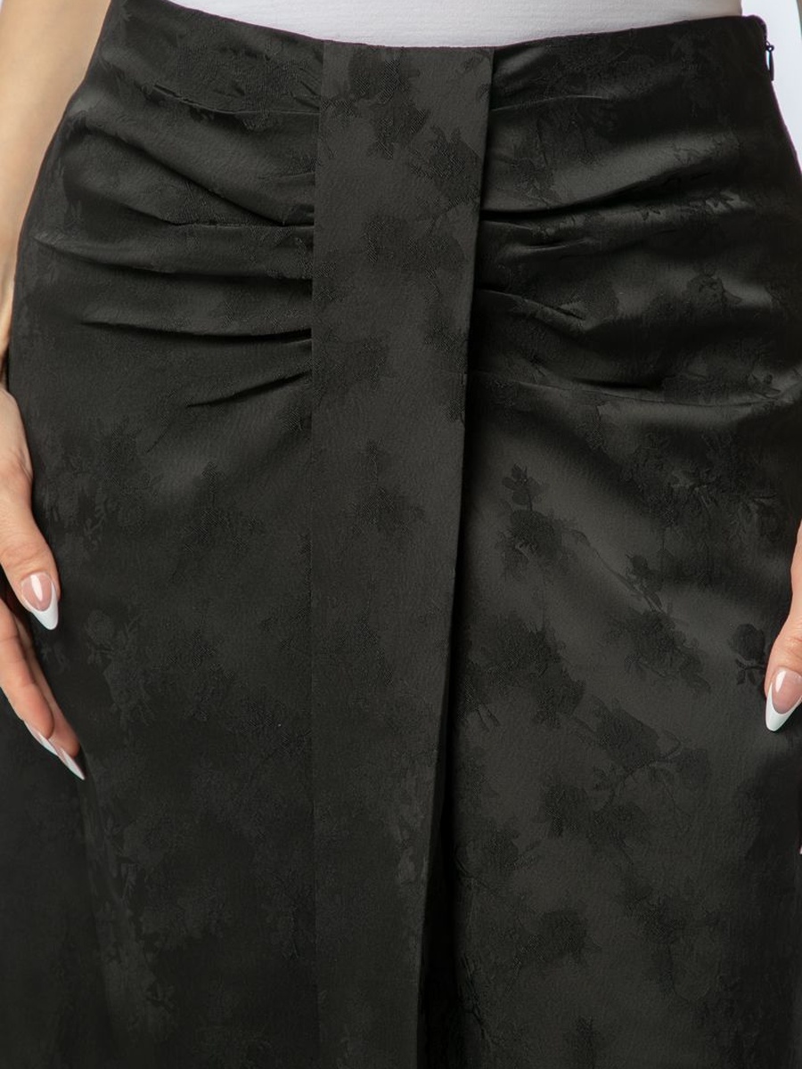 Skirt with Textured Fabric