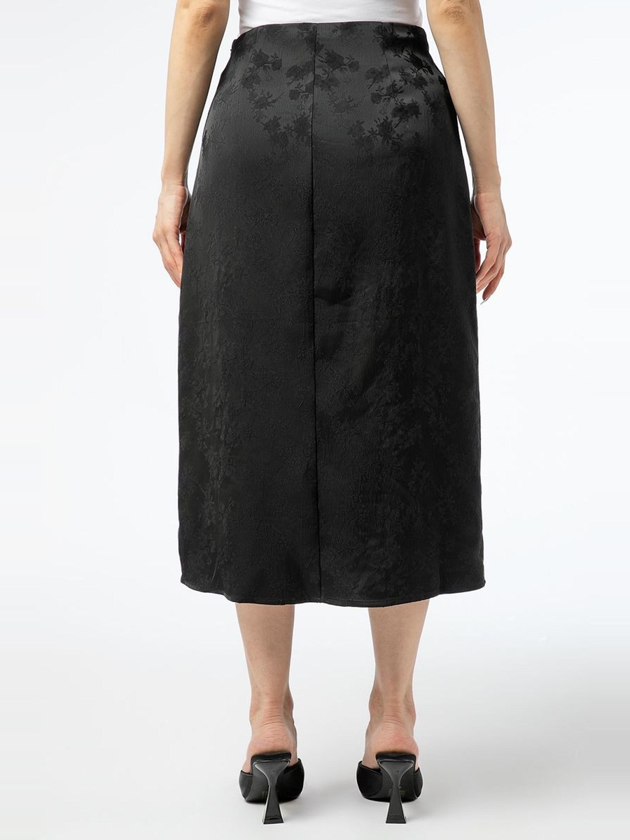 Skirt with Textured Fabric