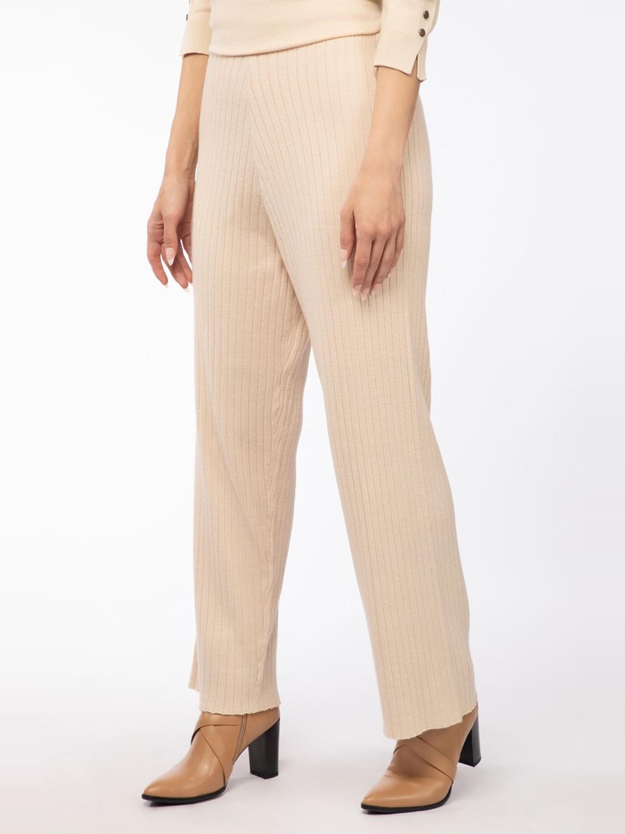 Solid Knitted Pants