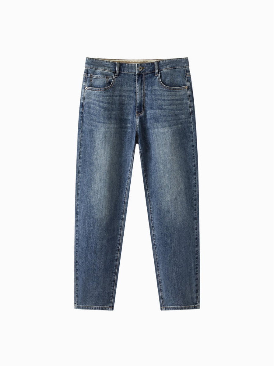 Men Washed Regular Fit Jeans