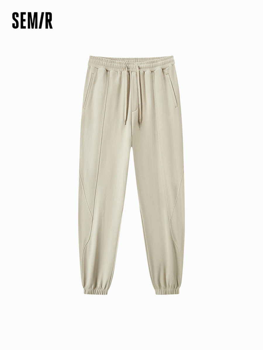 Men Solid Colored Sweatpants