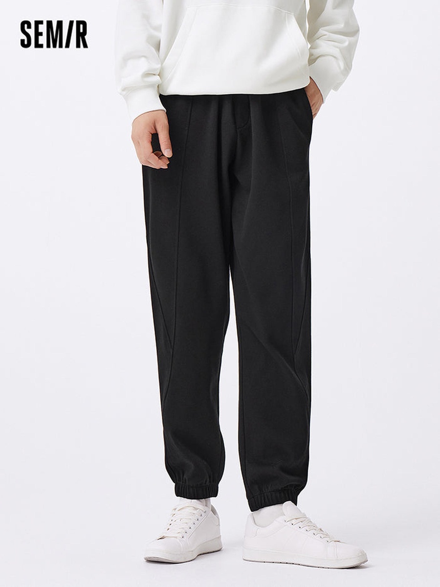 Men Solid Colored Sweatpants
