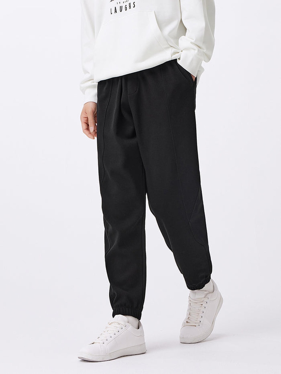 Men Solid Colored Sweatpants