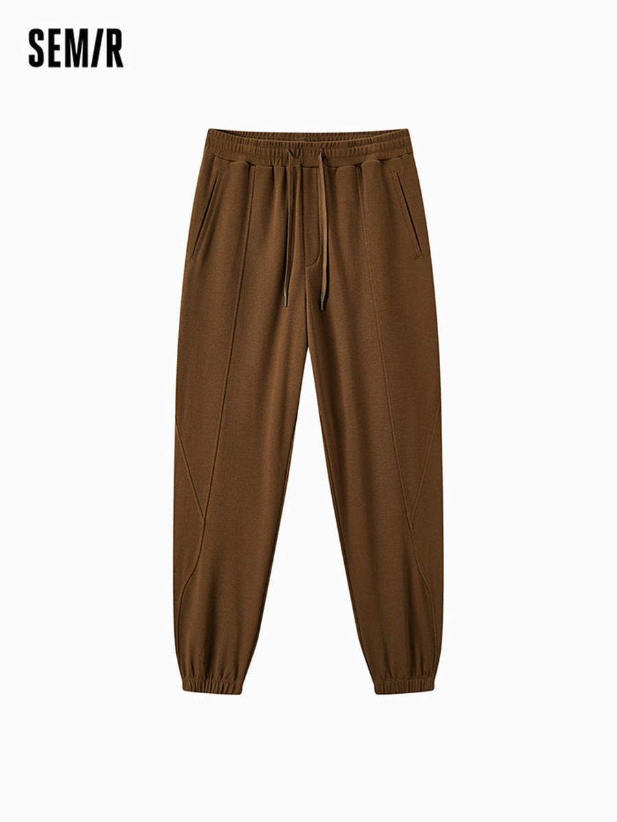 Men Solid Colored Sweatpants