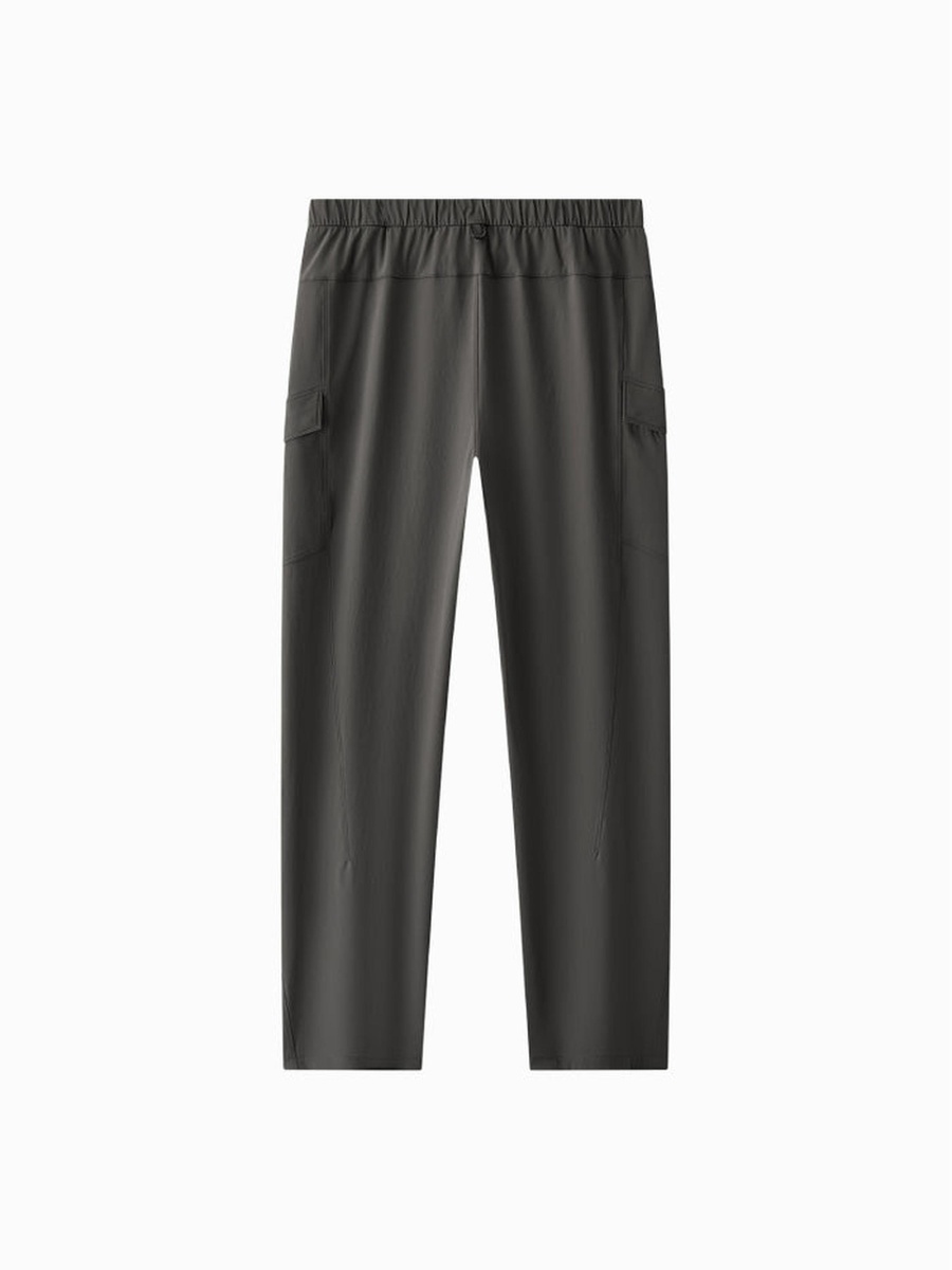 Men Cargo Trousers with Elastic Waist