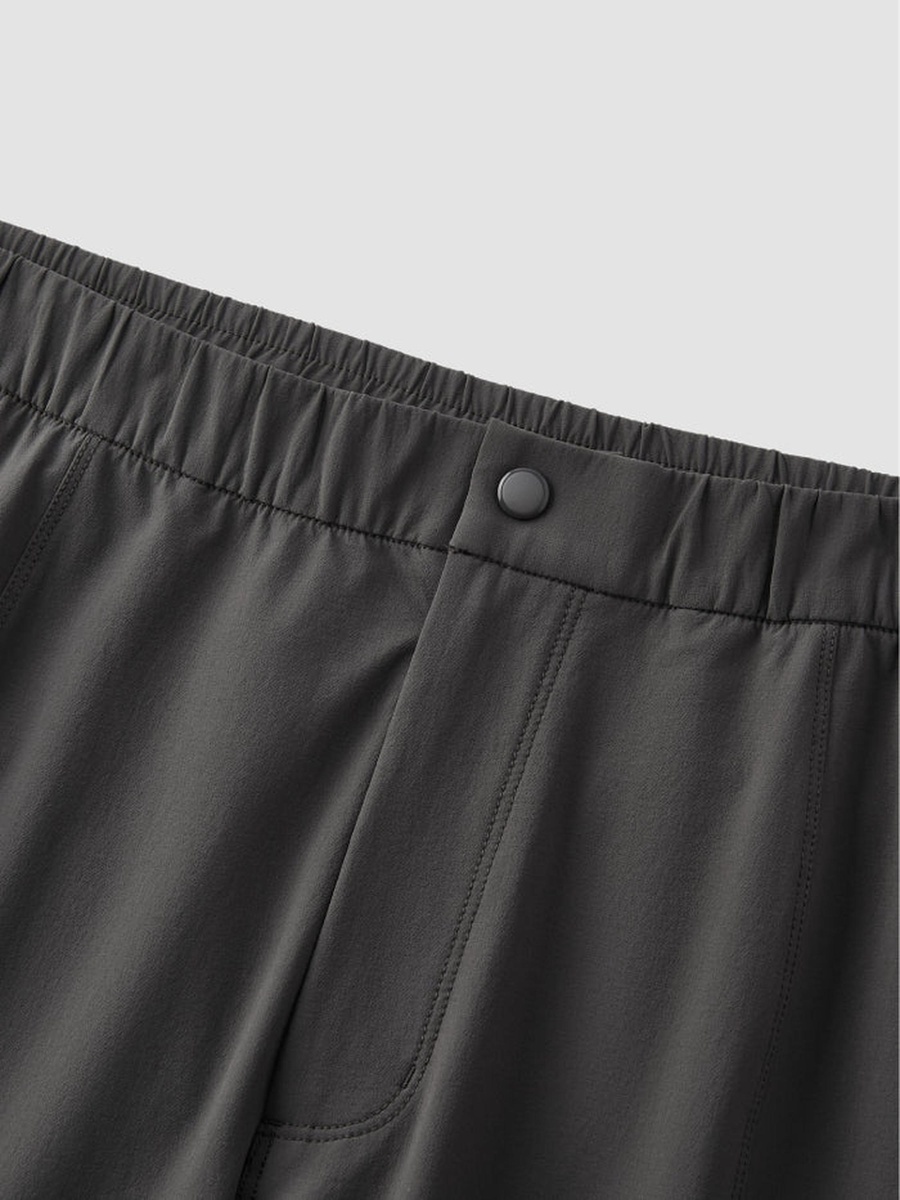 Men Cargo Trousers with Elastic Waist