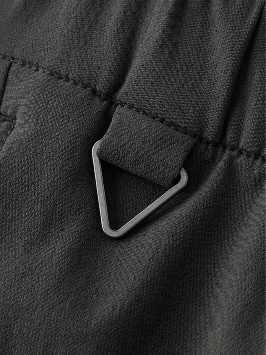 Men Cargo Trousers with Elastic Waist