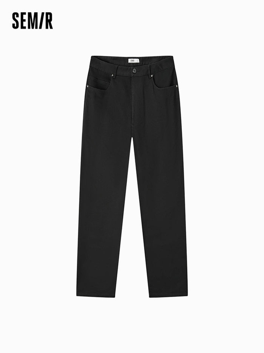 Men Solid Colored Pants