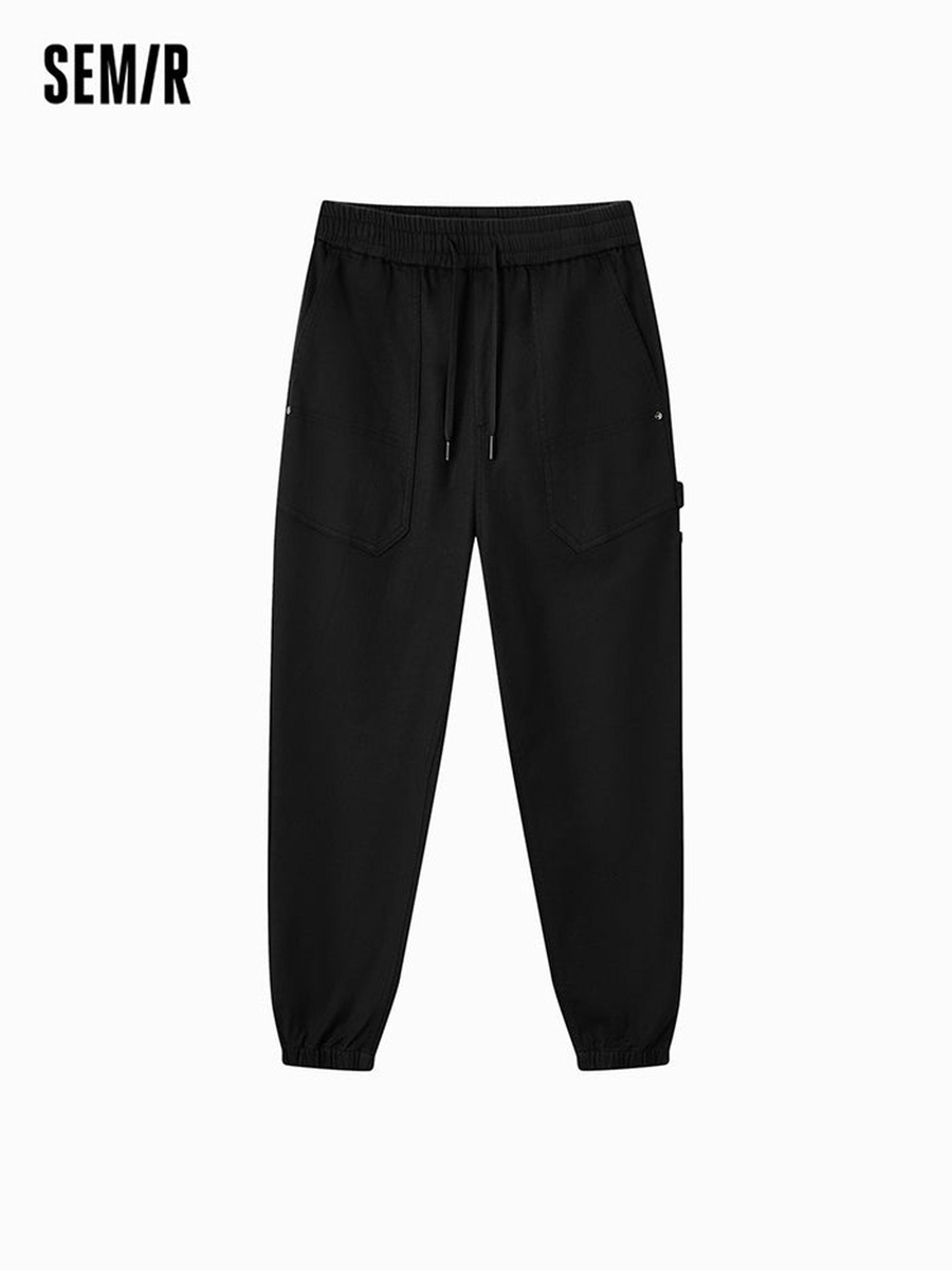 Men Solid Colored Pants
