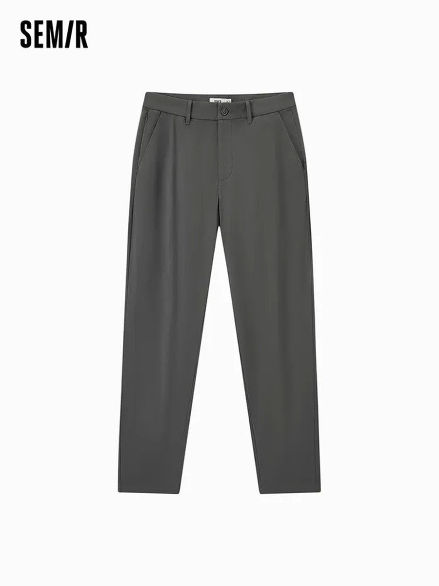 Men Solid Colored Pants