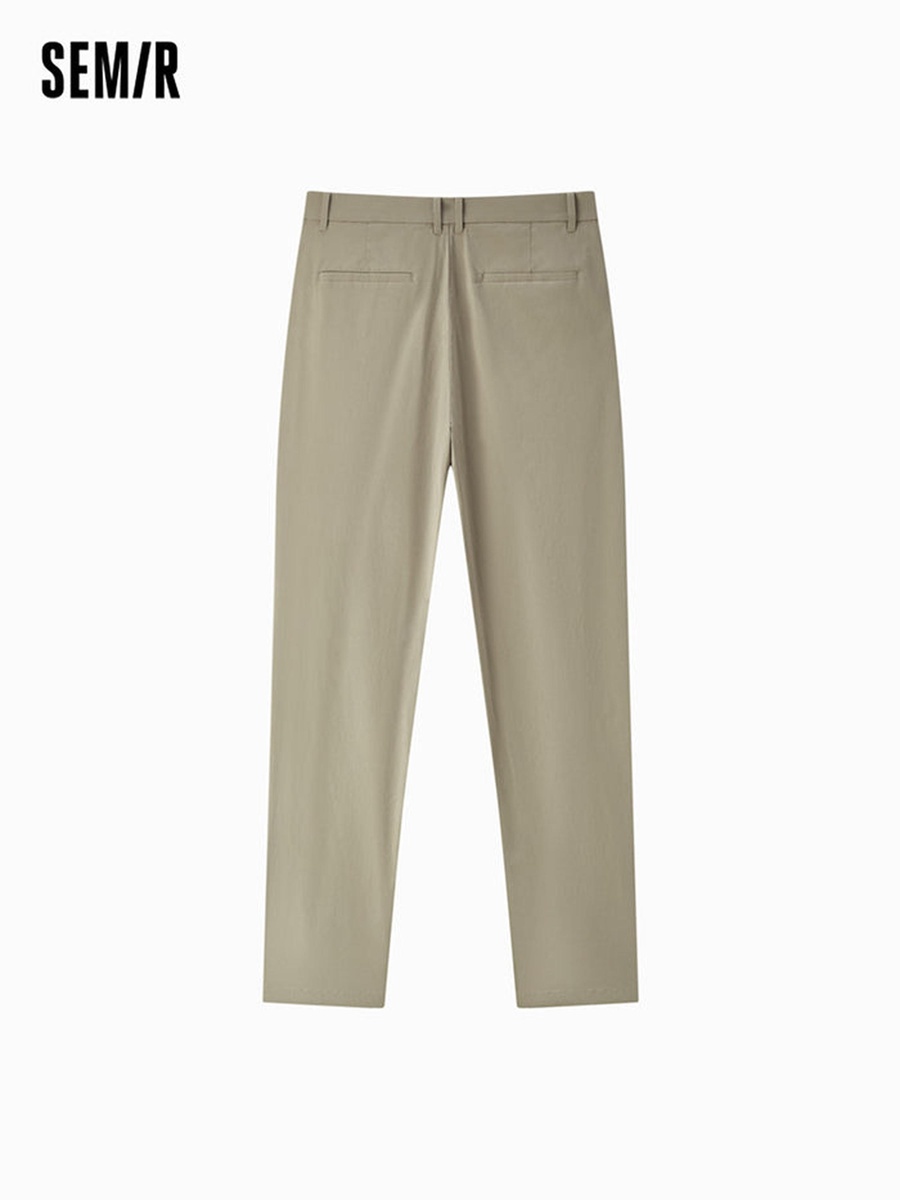 Men Solid Colored Pants