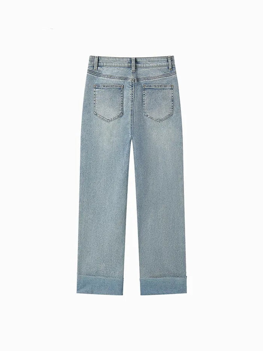 Women Acid Washed Jeans