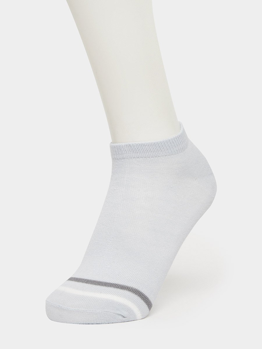 Pack of 5 - Striped Detail Ankle Socks