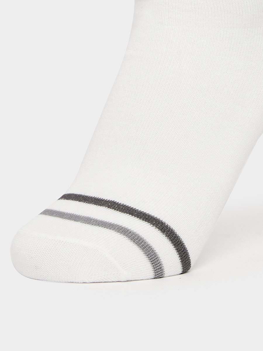 Pack of 5 - Striped Detail Ankle Socks