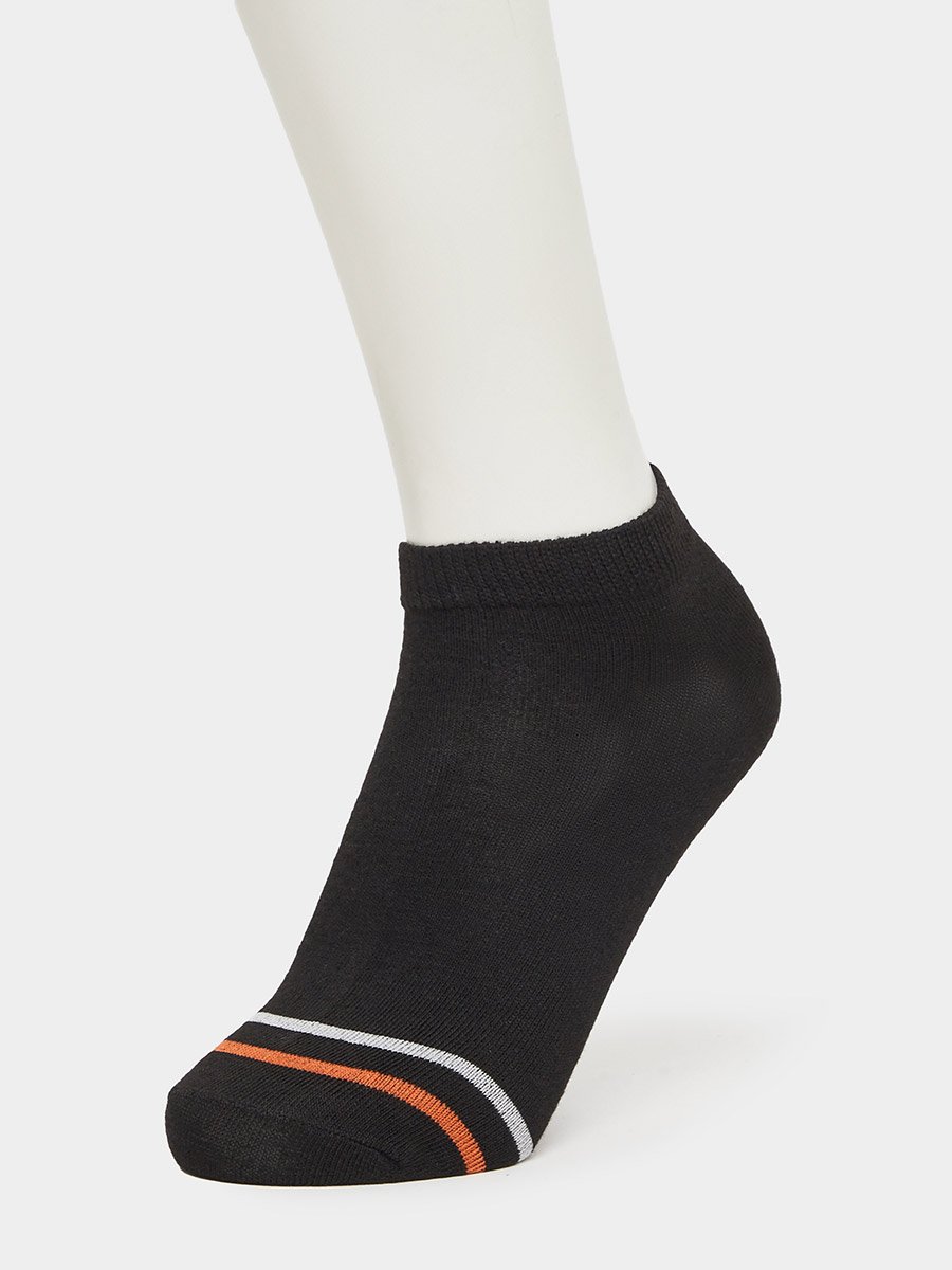 Pack of 5 - Striped Detail Ankle Socks