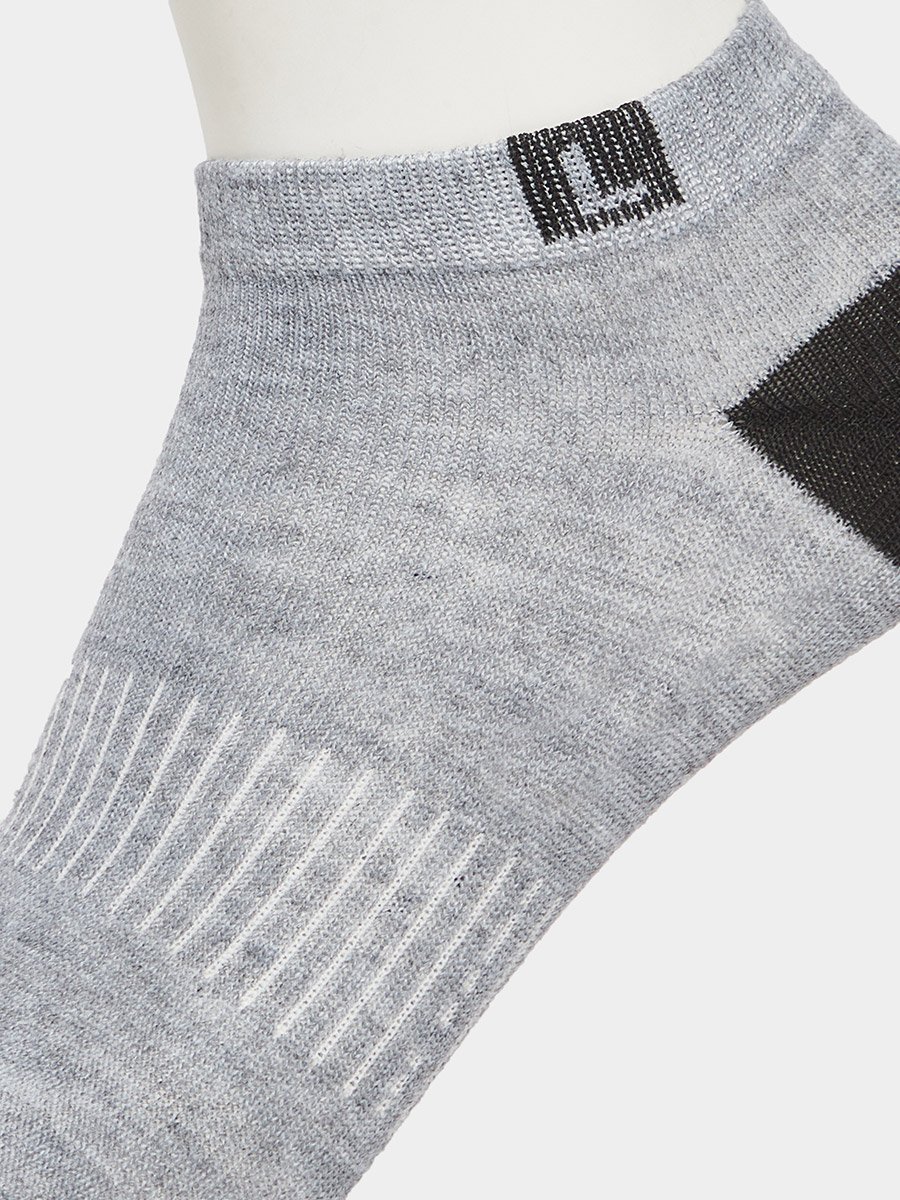 Pack of 5 - Contrast Detail Ankle Socks