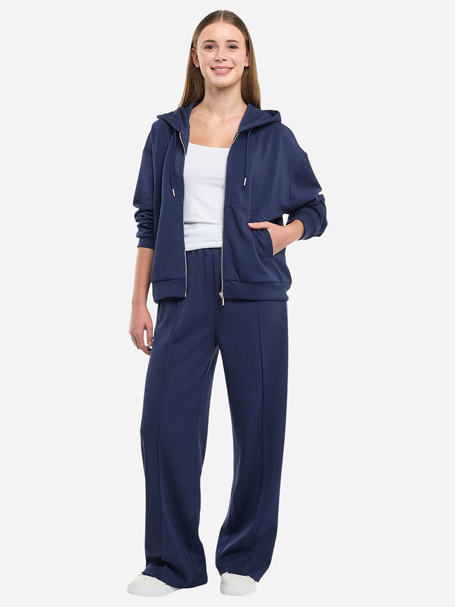 Navy Zip Up Hoodie and Joggers Co-Ords