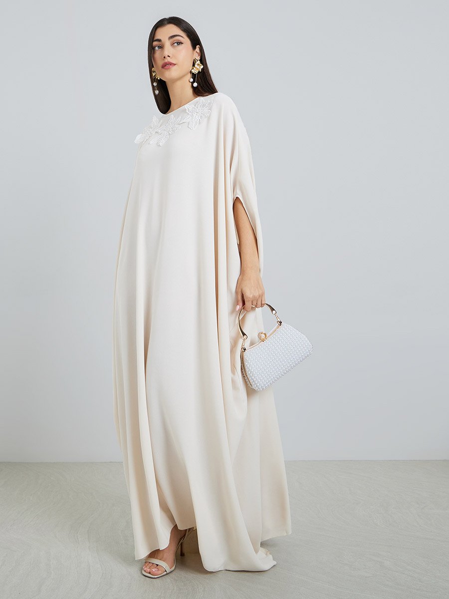 Women Embellished Maxi Kaftan