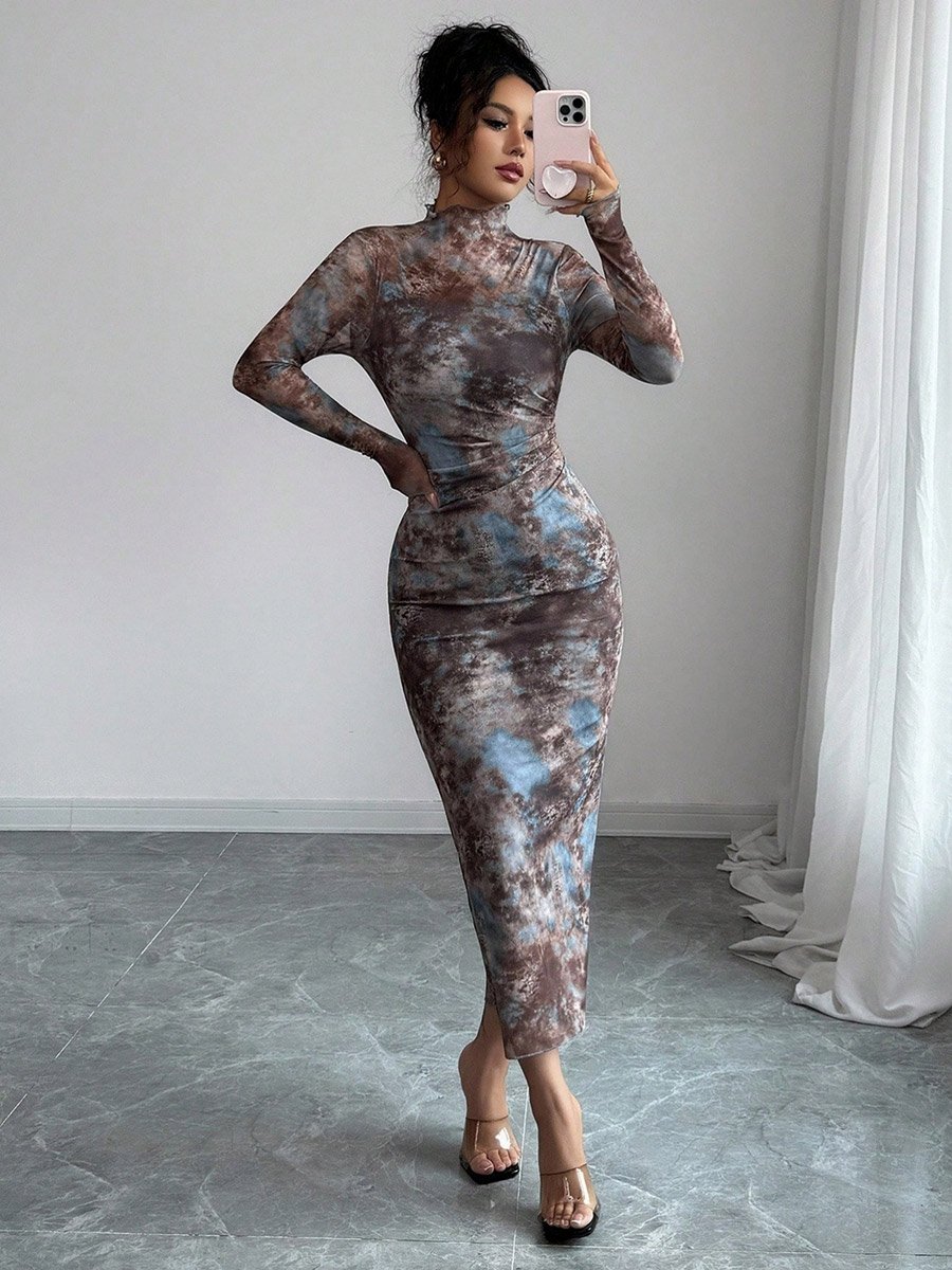 sparkle dress midi ERDEM
