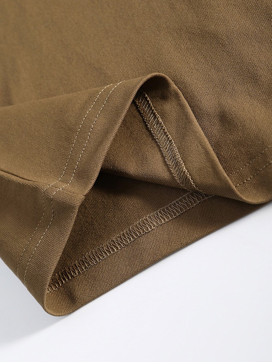 Men Solid Short Sleeve T-Shirt and Shorts Co-Ords