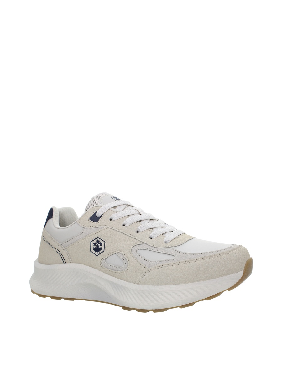 Men STUART Panelled Lace-Up Sneakers