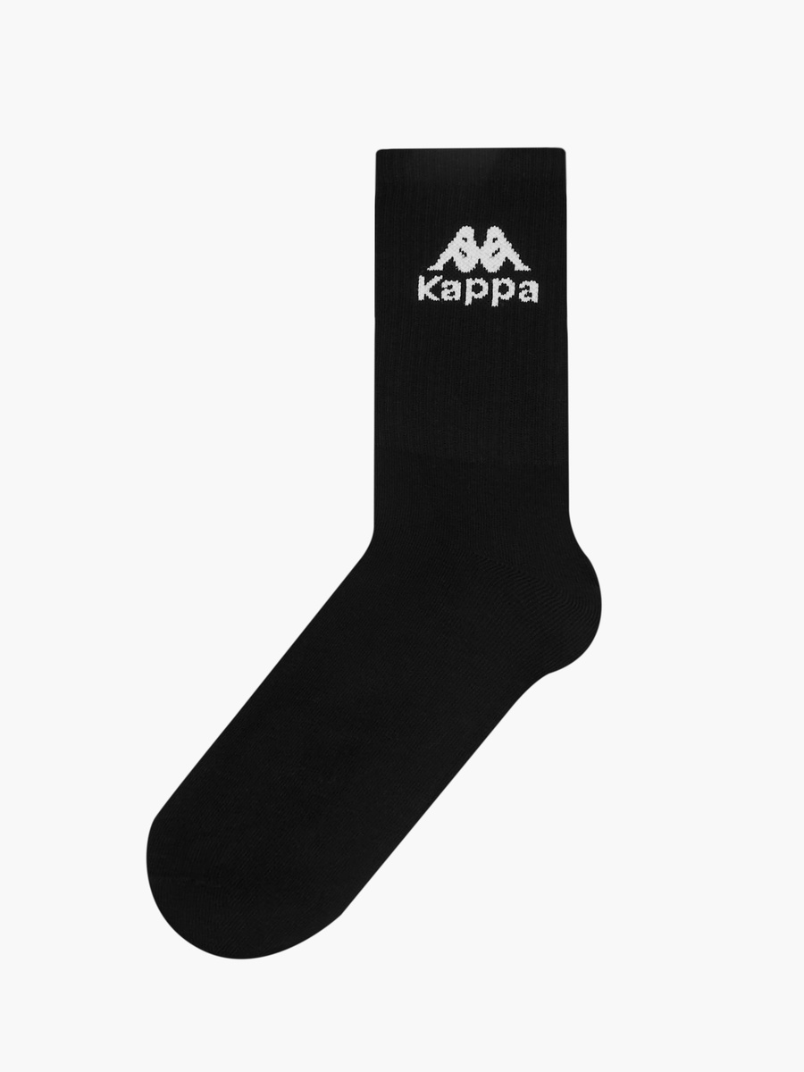 Men Socks with Logo Print - Set of 5