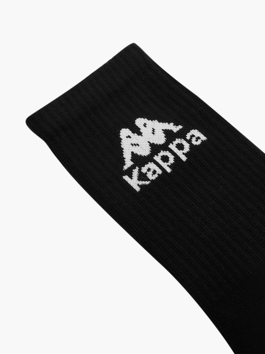 Men Socks with Logo Print - Set of 5