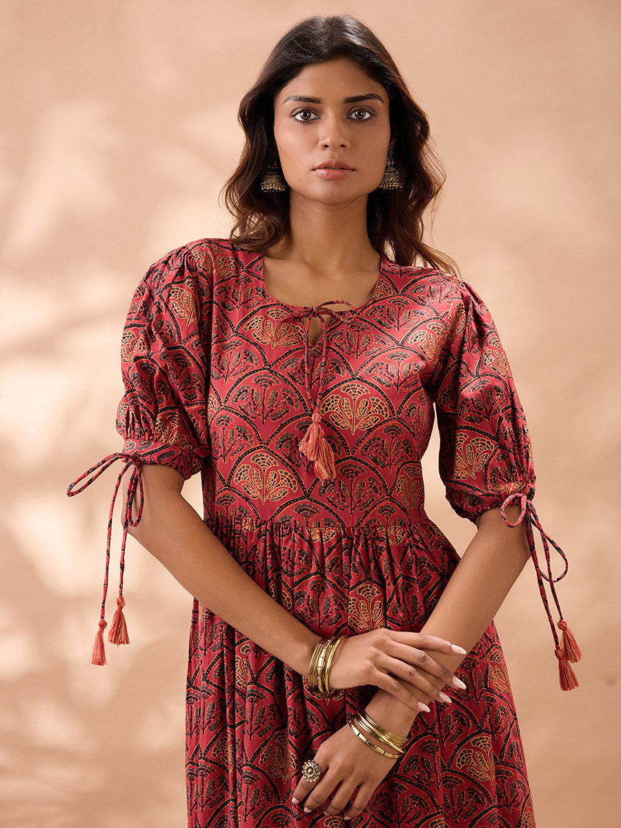 j crew perforated a line dress Schiffli A-Line Ethnic Dress
