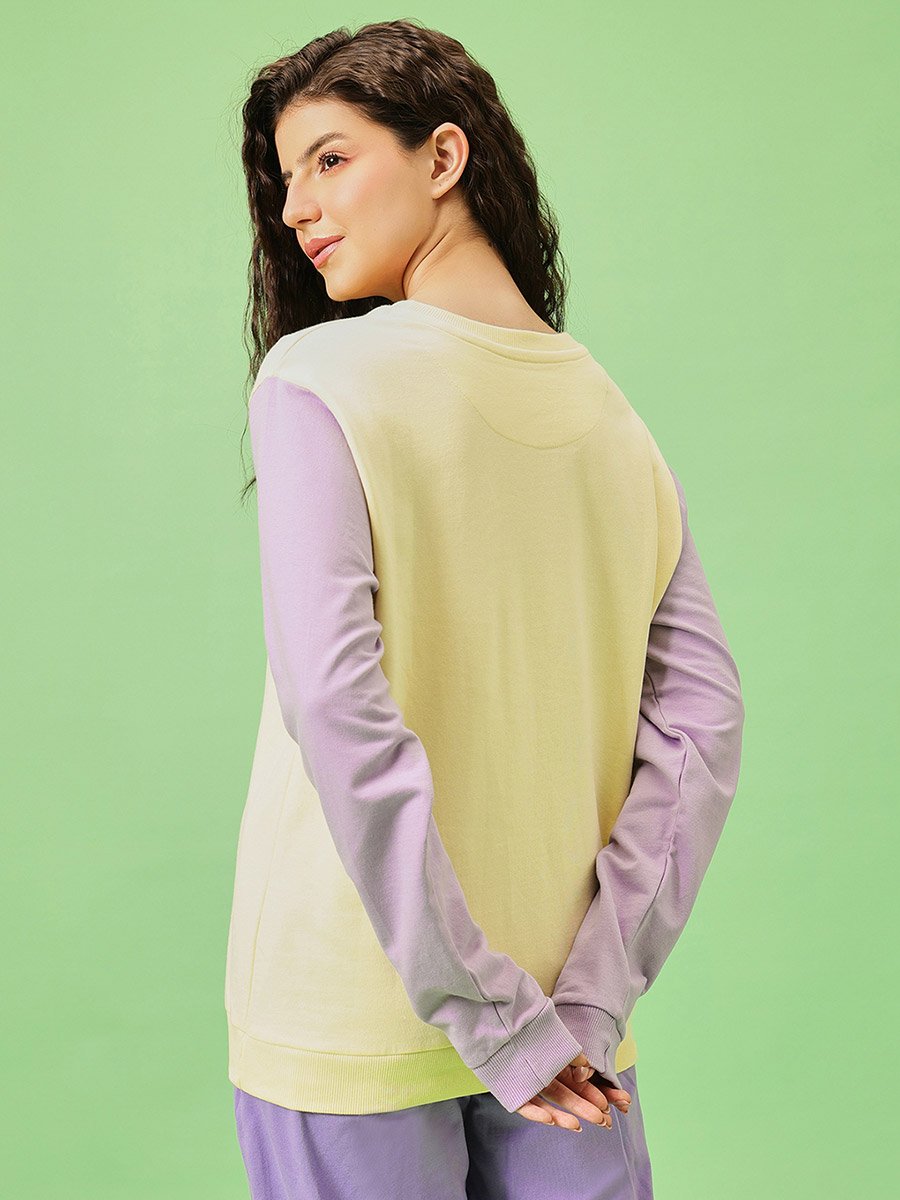 Lola Bunny Light Yellow Cotton Sweatshirt