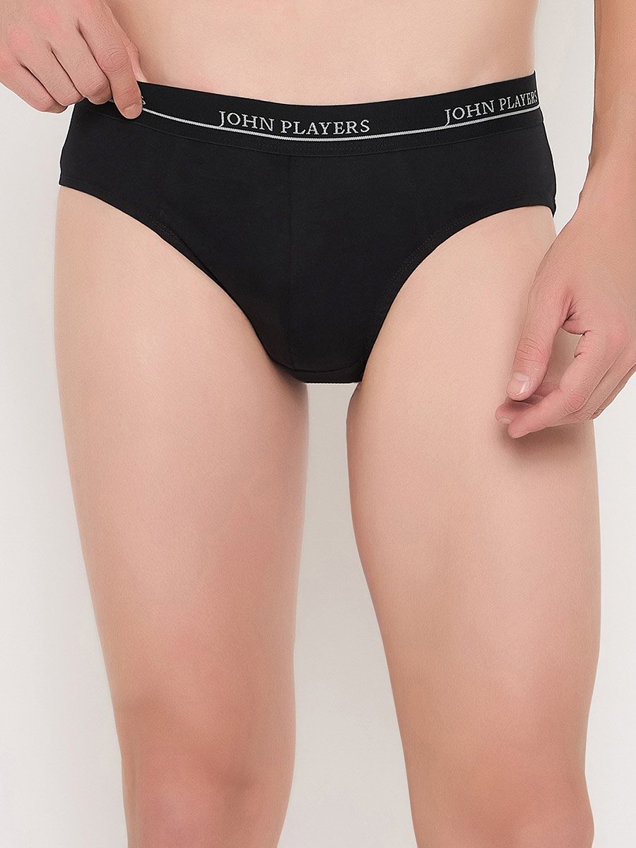Pack of 2 - Men Solid Briefs - 100% Cotton