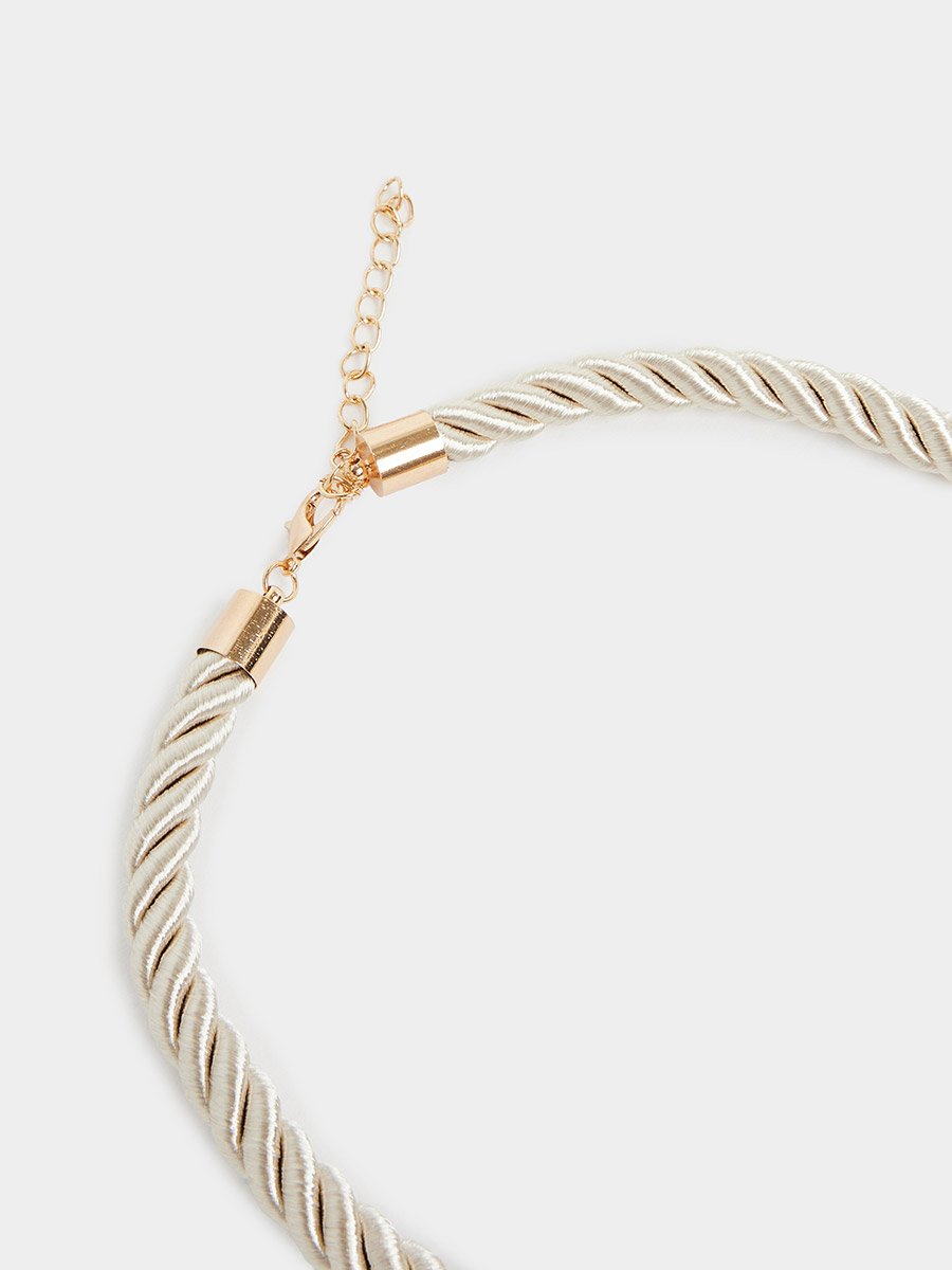 Golden Flower Statement Necklace