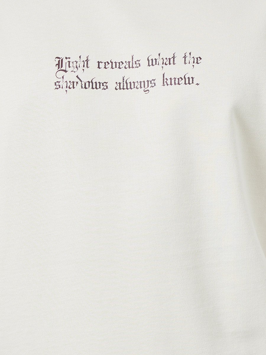 Men Back Tapestry Print Oversized T-Shirt