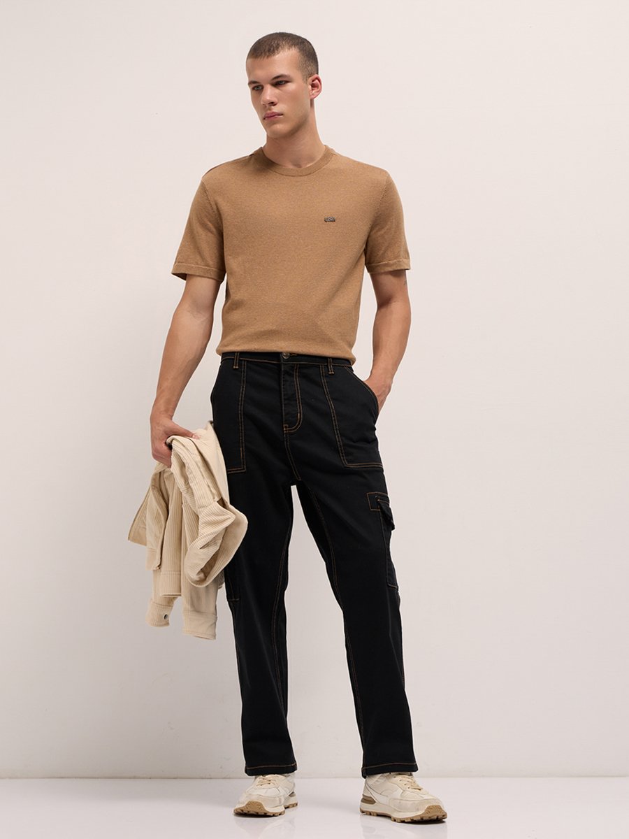 Men Mid Rise Baggy Fit Jeans