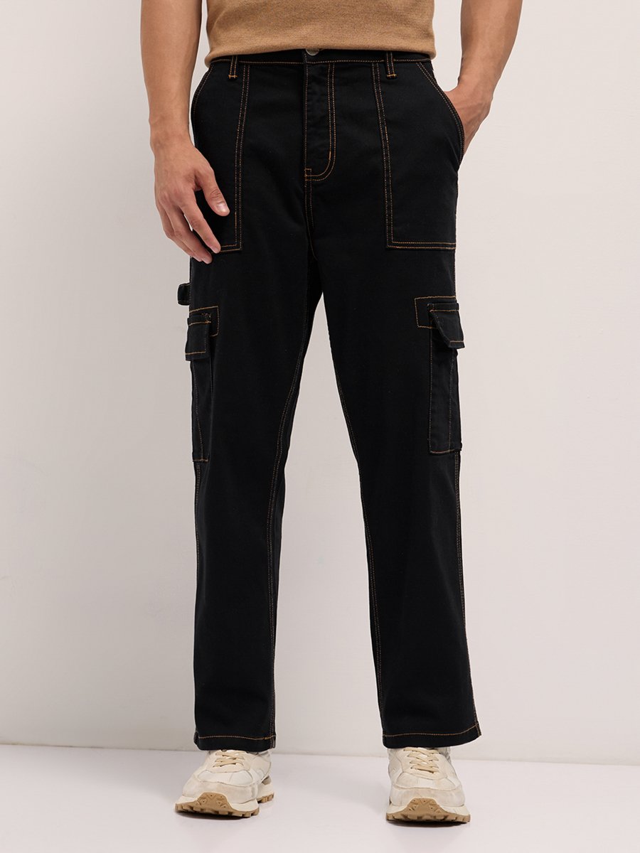 Men Mid Rise Baggy Fit Jeans